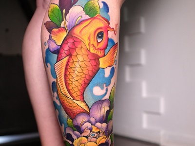 Watercolor Tattoo in Kiel